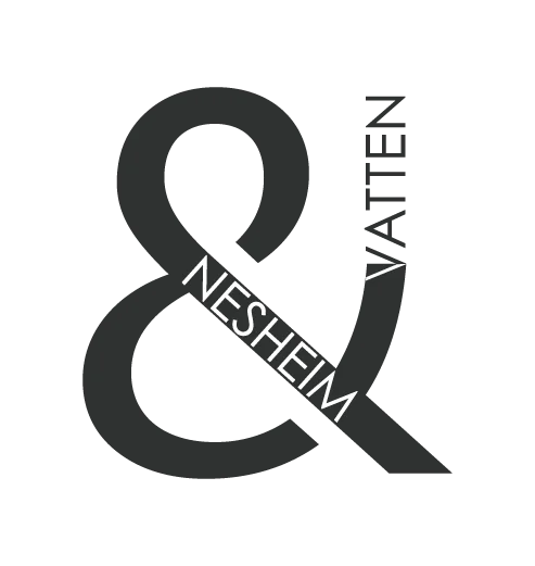 Nesheim & Vatten square logo – byrå for webdesign, visuell identitet, SEO og digital markedsføring i Norge